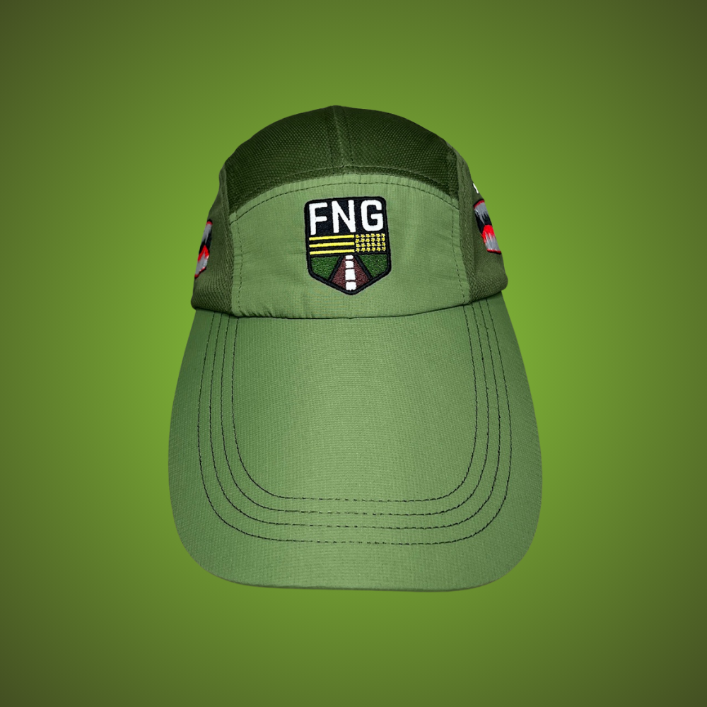 FNG Long Bill Cycling Cap: Shark Mouth Edition (Male) - Image 2